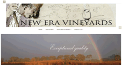 Desktop Screenshot of neweravineyards.com.au